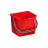 Vedro za voziček TTS 15L rdeče