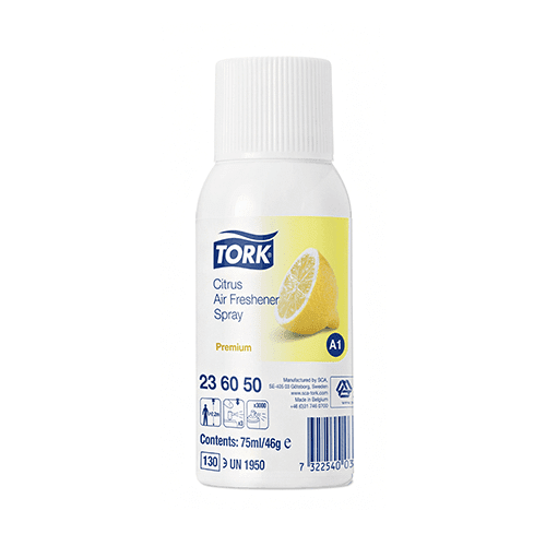 Osvežilec zraka Tork A1, polnilo v spreju Citrus 236050 Osvežilec zraka Tork A1, polnilo v spreju Citrus 236050