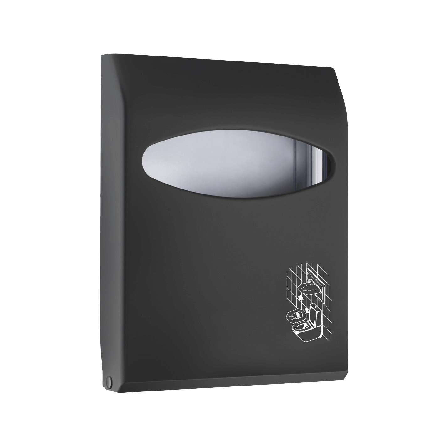Podajalnik sednih oblog Marplast Soft Touch Črni Podajalnik sednih oblog Marplast Soft Touch Črni