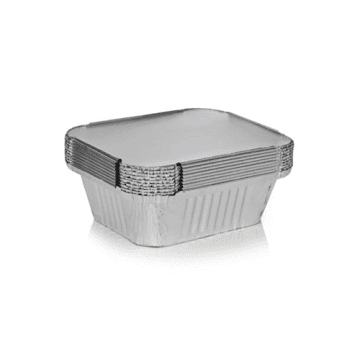 Posodice za hrano Quickpack aluminijaste, s pokrovi