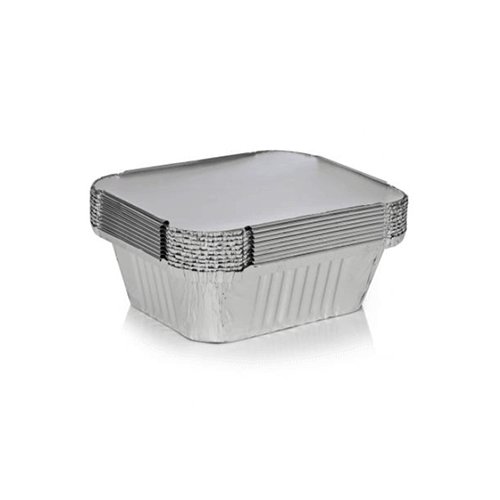 Posodice za hrano Quickpack aluminijaste, s pokrovi Posodice za hrano Quickpack aluminijaste, s pokrovi