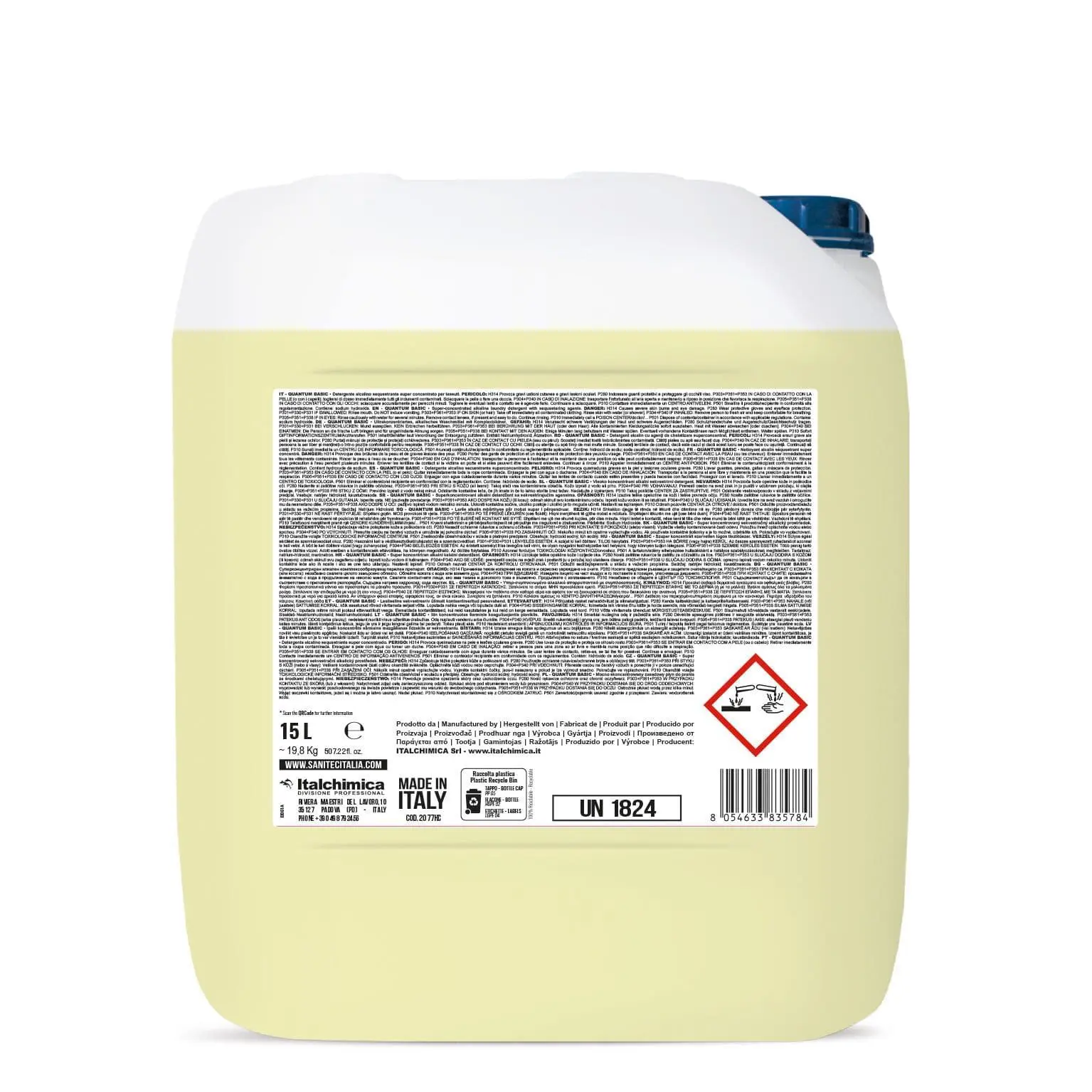 detergent za perilo Sanitec Quantum Basic 15L detergent za perilo Sanitec Quantum Basic 15L