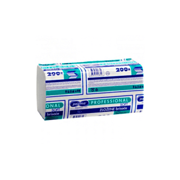 Papirnate brisače zloženke Paloma Professional Soft V pregib, dvoslojne