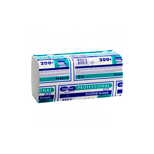 Papirnate brisače zloženke Paloma Professional Soft V pregib, dvoslojne Papirnate brisače zloženke Paloma Professional Soft V pregib, dvoslojne