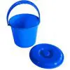 vedro s pokrovom pvc 10L modro