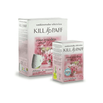 Osvežilec prostora Zelnova Kill Paff, polnilo rose garden