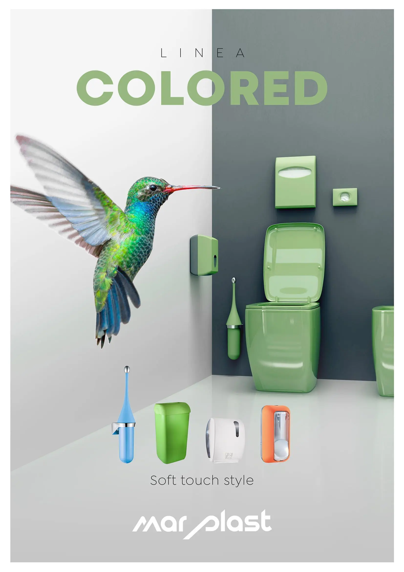 Marplast Linea Colored Soft Touch katalog podajalnikov