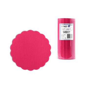 Podstavki za kavo in čaj Airlaid 500kos fuksija