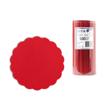 Podstavki za kavo in čaj Airlaid 500kos rdeča