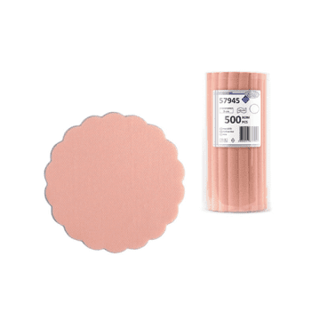 Podstavki za kavo in čaj Airlaid 500kos roza