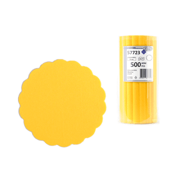 Airlaid podstavki rumena