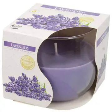 Aura dišeča sveča Lavanda
