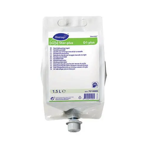 Čistilo za ročno pomivanje Diversey Suma Star-plus D1-plus Čistilo za ročno pomivanje Diversey Suma Star-plus D1-plus