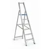 Lestev aluminijasta s 6 stopnicami TTS zložljiva