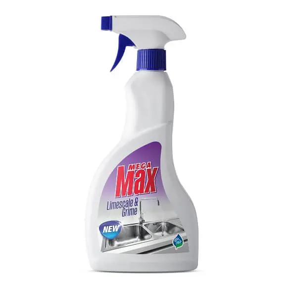 Megamax Limescale & Grime 750ml odstranjevalec vodnega kamna Megamax Limescale & Grime 750ml odstranjevalec vodnega kamna