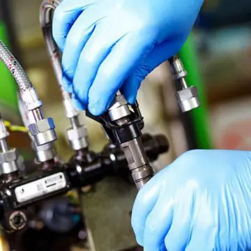 Rokavice nitril Reflexx N69 ekstra močne robustne 100 kos modre