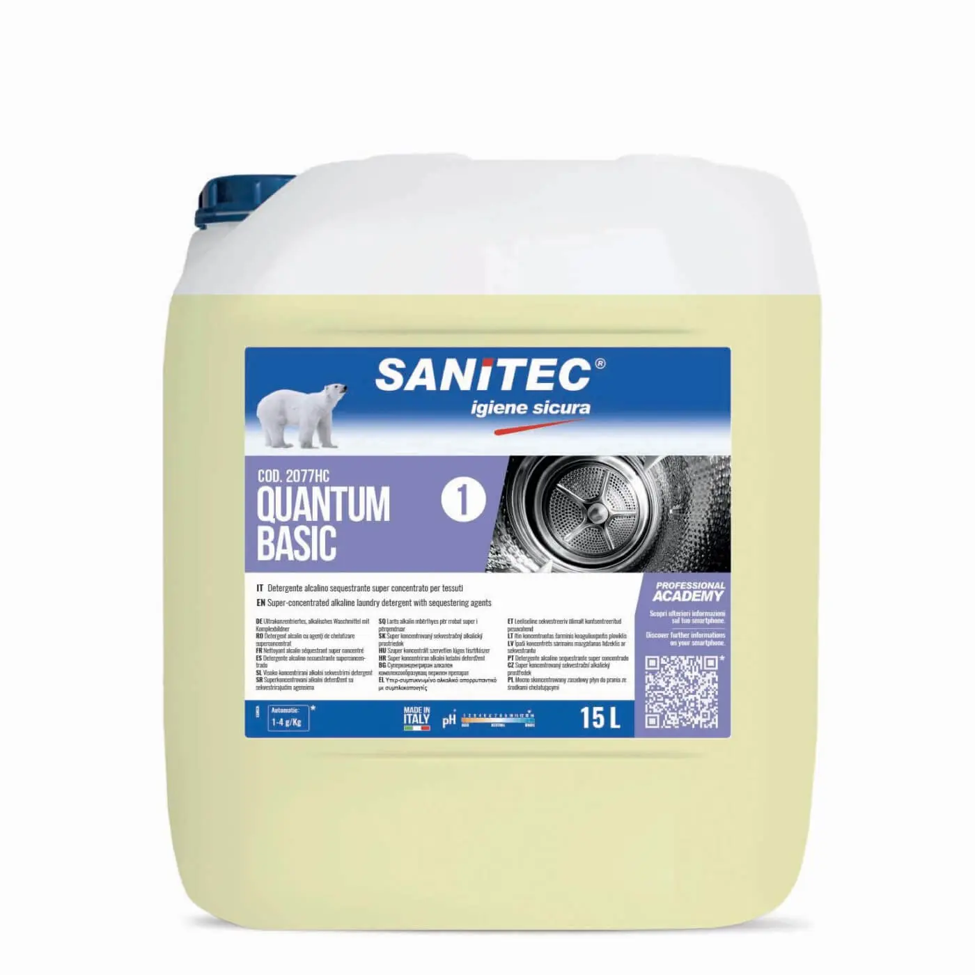 Pralni detergent Sanitec Quantum Basic Pralni detergent Sanitec Quantum Basic