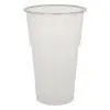 Kozarci plastični 500 ml, mehki prozorni