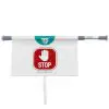 Opozorilna tabla ni vstopa stop TTS za čiščenje