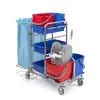 Kovinski voziček za čiščenje Modular 170 TTS