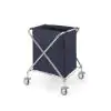 Voziček za perilo TTS 150L temno modri kovinski