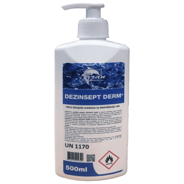 Dezinfekcija za roke Dezinsept Derm Plus 500ml s pumpico