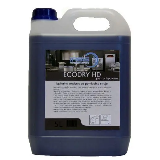 Izpiralno sredstvo Ecodry HD, pri strojnem pomivanju posode Izpiralno sredstvo Ecodry HD, pri strojnem pomivanju posode