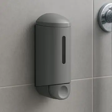 Hotelski milnik za šampon Marplast Linea Home, mali sivi