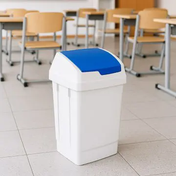 Koš za smeti TTS Lindy Swing Colour 50L modri