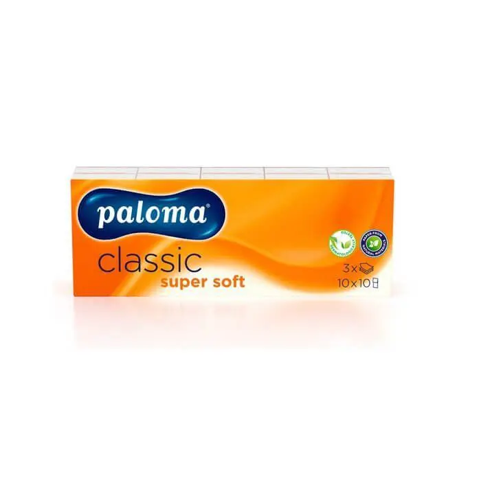 Papirnati robčki Paloma Classic Super Soft Papirnati robčki Paloma Classic Super Soft