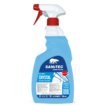 Čistilo za steklo Sanitec Crystal 750ml