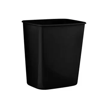 Koš za smeti s pokrovom Marplast Linea Acqualba 8L črni