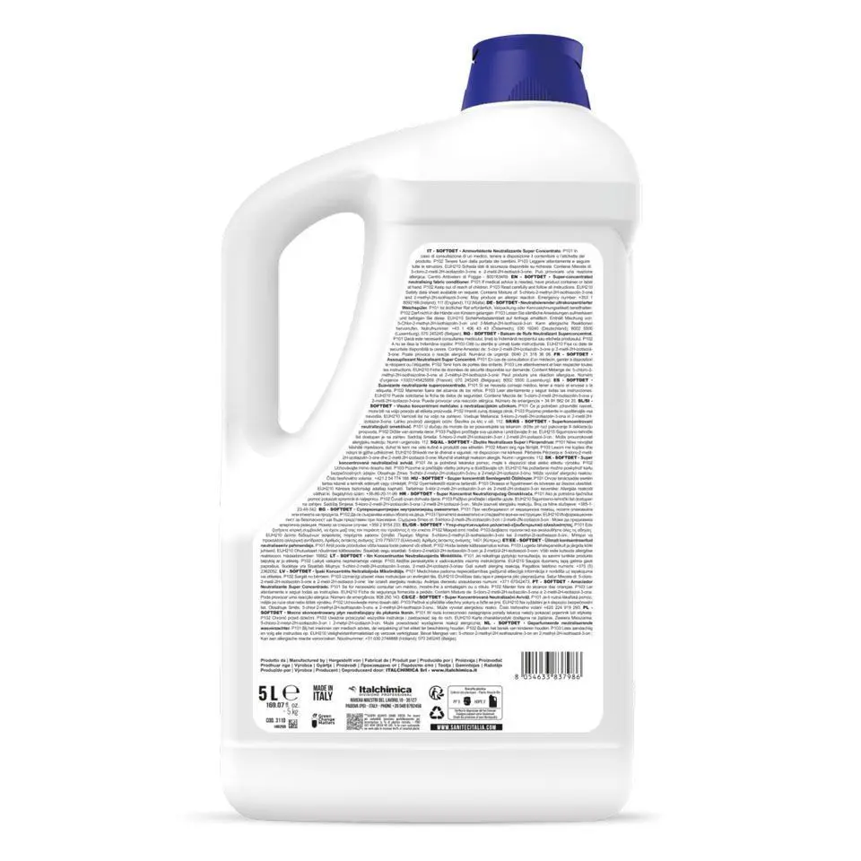 Ekološki mehčalec perila Sanitec Softdet Green Power 5L Ekološki mehčalec perila Sanitec Softdet Green Power 5L