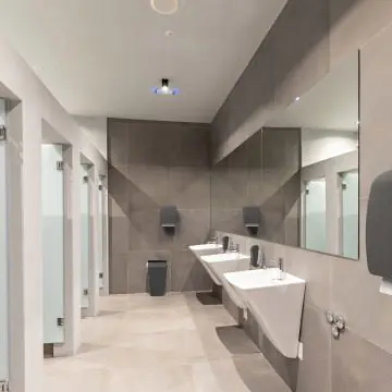 Podajalnik zloženih brisač Marplast Linea Stone črni