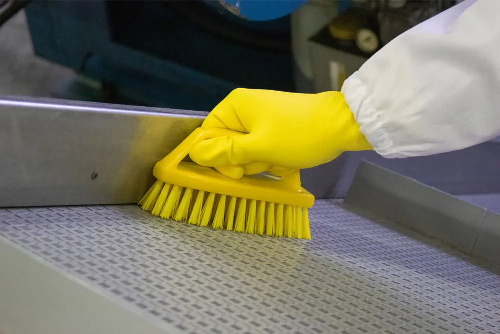 Igeax krtača za živilsko industrijo rumena