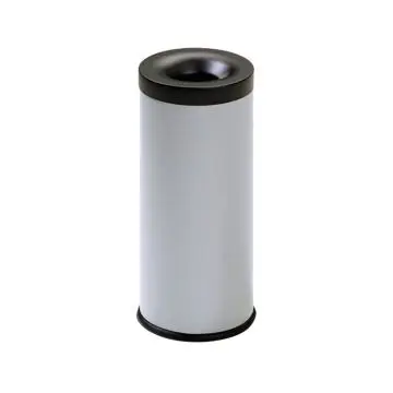 Stoječi pepelnik Mar Plast, mali sivi kovinski