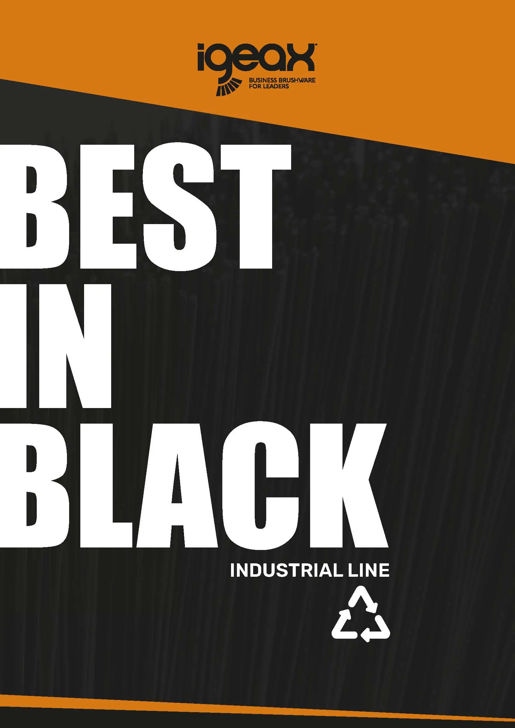 Igeax Industrial Best in black pripomočki za industrijsko čiščenje