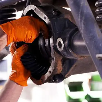 Rokavice za avtomehanike Reflexx N85 oranžne