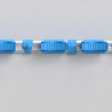 Nosilec pripomočkov Igeax, stenski čistilne opreme