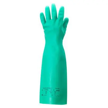 Rokavice gumijaste Ansell AlphaTec Solvex 37-185, kemično odporne