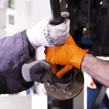 Rokavice za avtomehanike Reflexx N85 oranžne