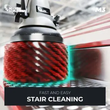 Motorna krtača Motorscrubber M3 čiščenje stopnic
