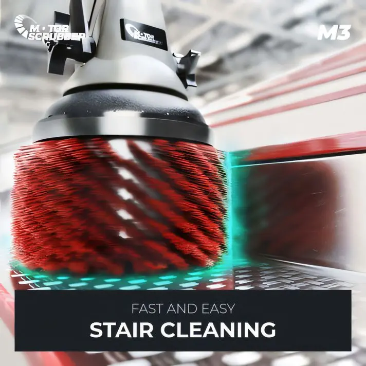 Motorna krtača Motorscrubber M3 čiščenje stopnic Motorna krtača Motorscrubber M3 čiščenje stopnic