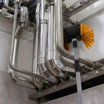 Omelo za pajčevino teleskopsko Igeax Industrial, z ročajem