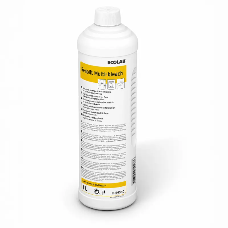 Čistilo za sanitarije Ecolab Renolit Multi-bleach 1000ml Čistilo za sanitarije Ecolab Renolit Multi-bleach 1000ml