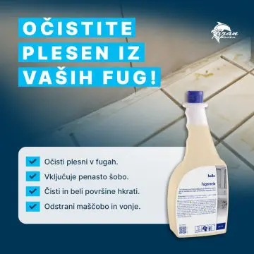 Čistilo za fuge Hollu Fugenrein 1000ml plesen