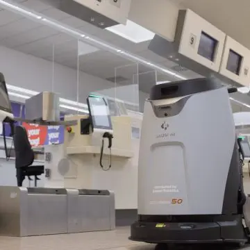 Robotski stroj za čiščenje Gausium Scrubber 50