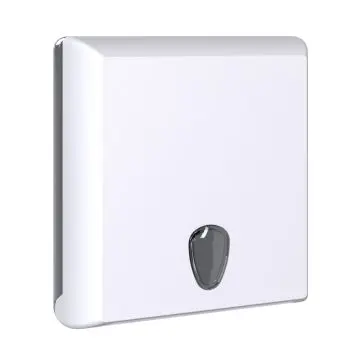 Podajalnik zloženih brisač Mar Plast Ecolored mali Z bela