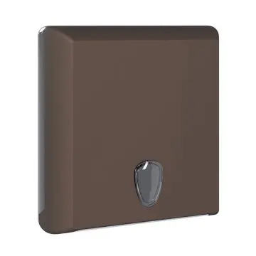 Podajalnik zloženih brisač Mar Plast Ecolored mali Z rjava