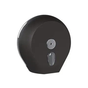 Podajalnik toaletnega papirja Mini Jumbo Mar Plast Ecolored črni